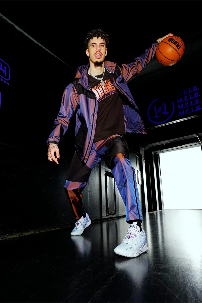 Мужская куртка MELO IRIDESCENT Woven Men's Basketball Jacket PUMA