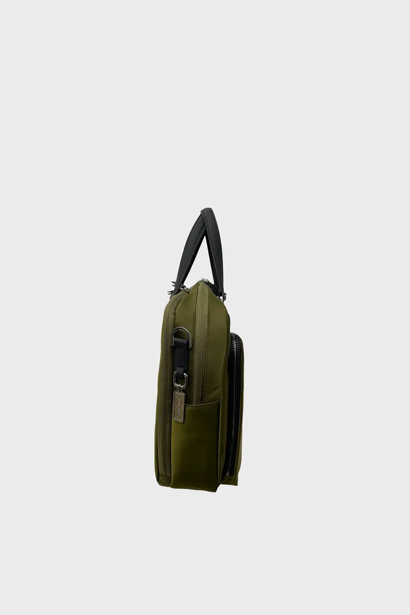 Жіноча оливкова сумка для ноутбука BLAZING OLIVE GREEN 4