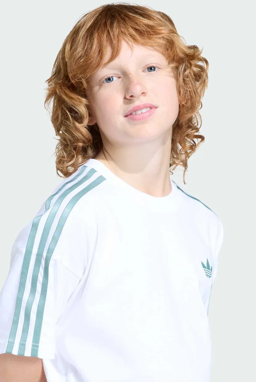 Детская белая футболка ADIDAS MINECRAFT LOOSE BATWING 4