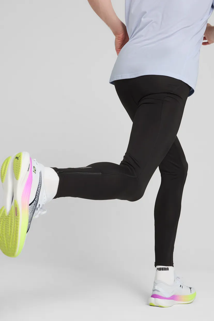 Мужские черные тайтсы VELOCITY Long Running Tights Men 3