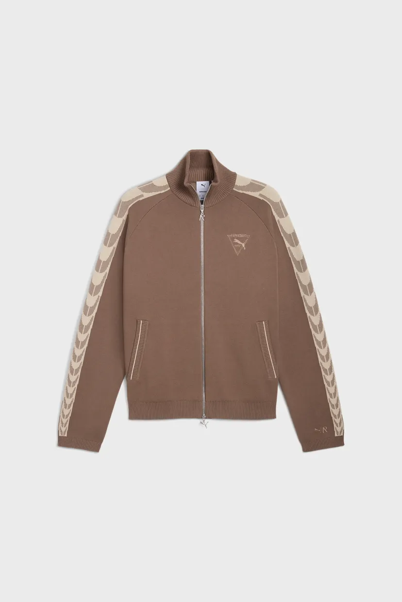 Чоловіча коричнева спортивна кофта PUMA x REPRESENT T7 Jacket Men 6