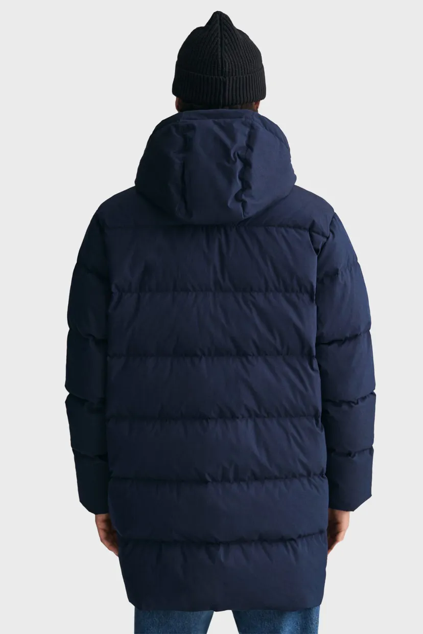 Мужской темно-синий пуховик LONG ALTA DOWN JACKET 3