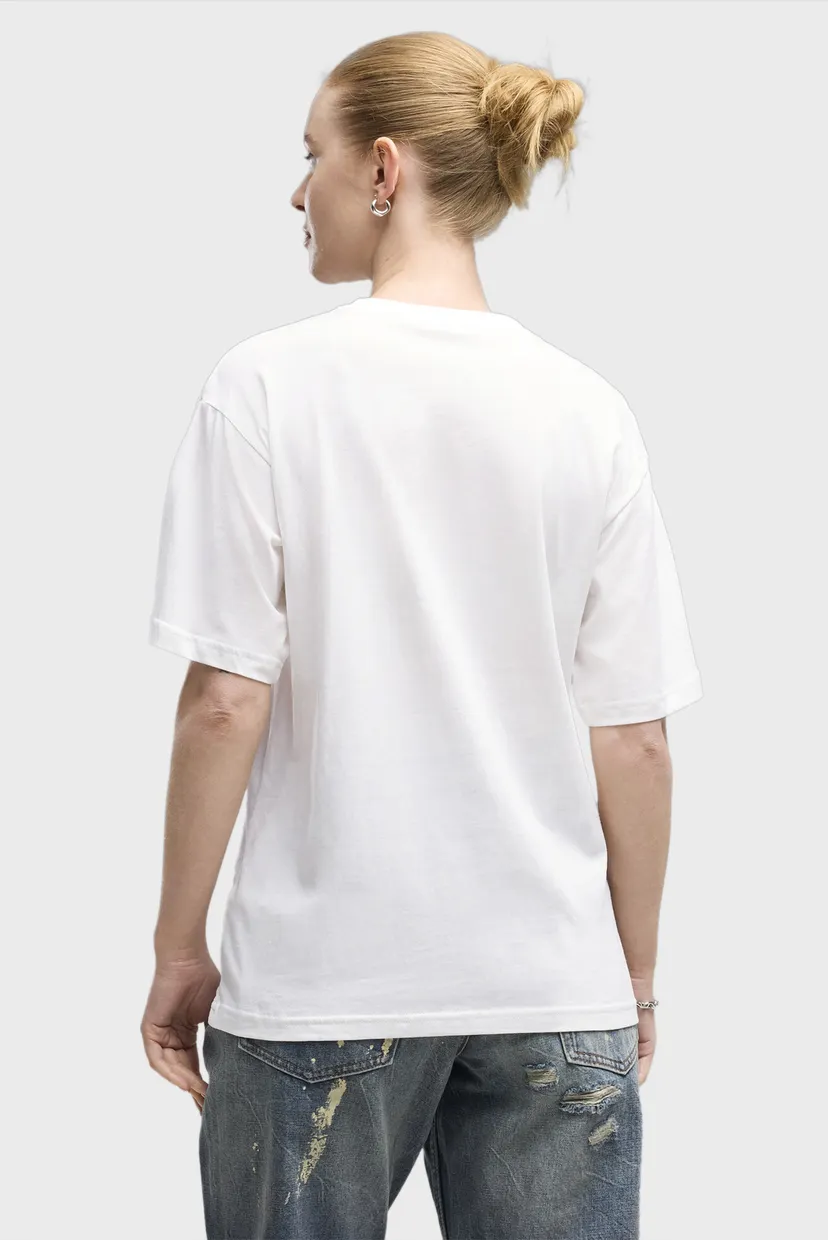 Жіноча біла футболка ESS Relaxed Tee Women 3