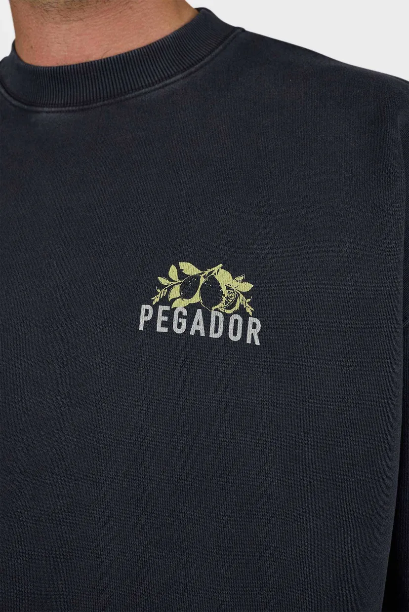 Мужской черный свитшот Vanos Oversized 6