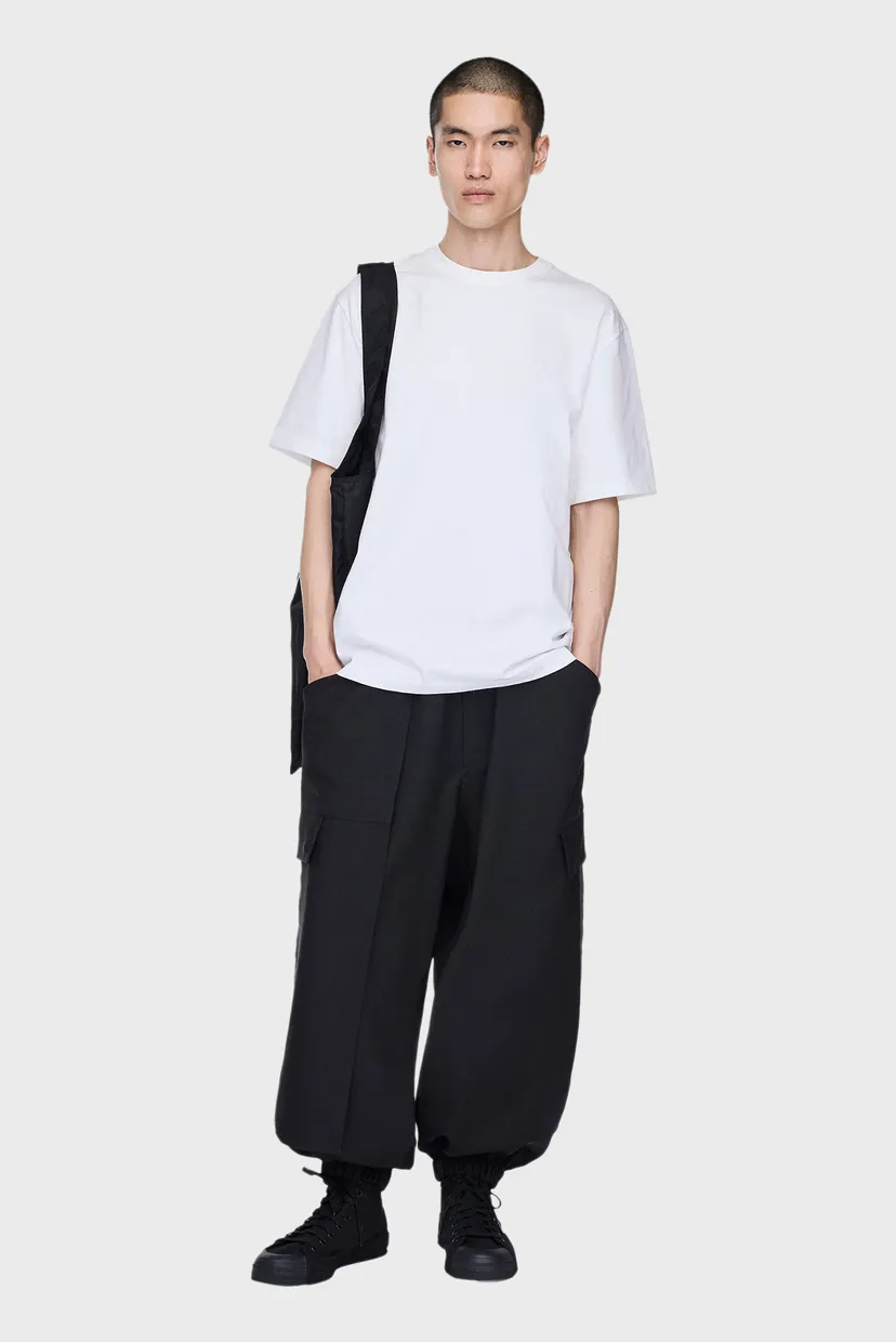 Белая футболка Y-3 Short Sleeve (унисекс) 4