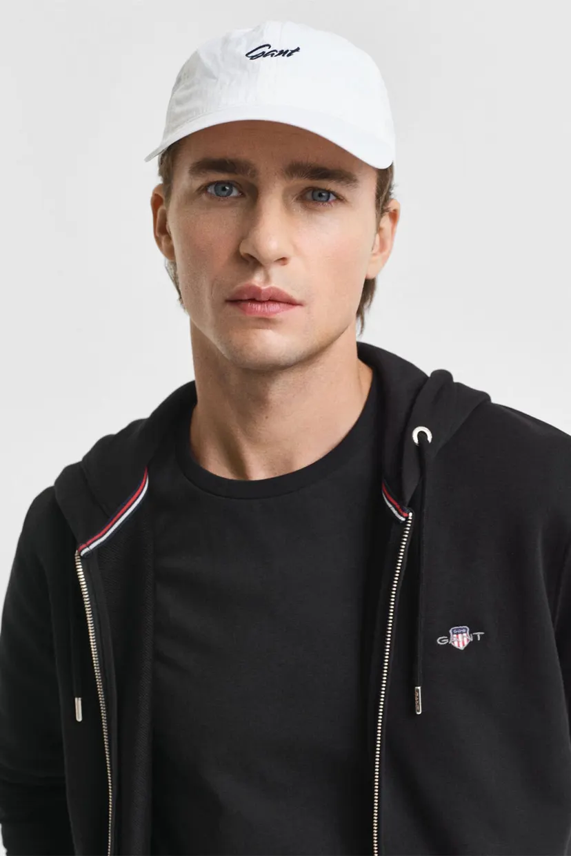 Чоловіче чорне худі REG SHIELD FULL ZIP HOODIE 4