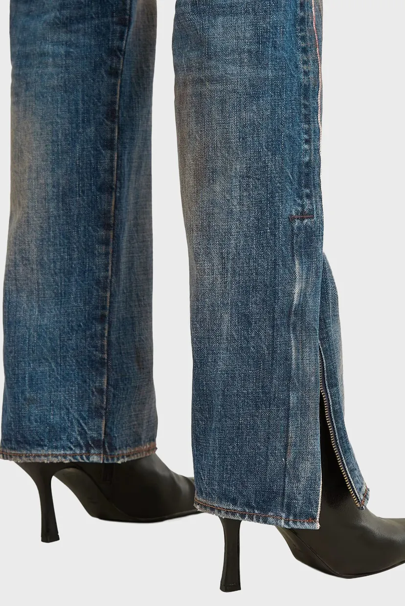 Женские синие джинсы selvedge 5