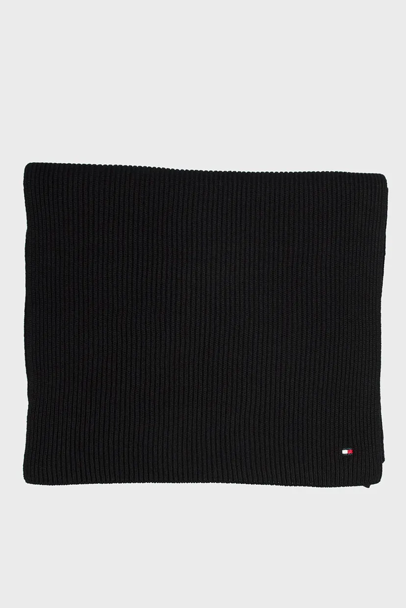 Жіночий чорний шарф ESSENTIAL FLAG 4