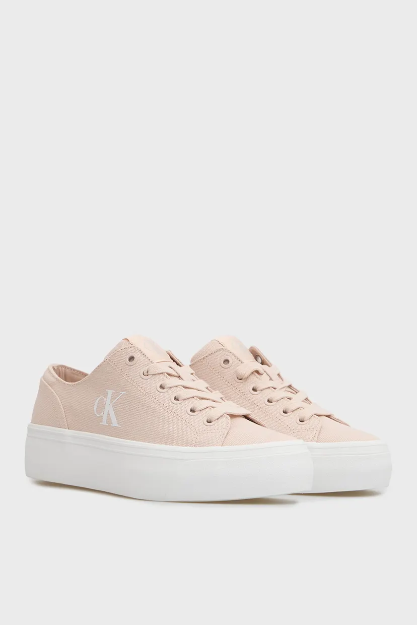 Женские пудровые кеды VULC FLATFORM LOW 3