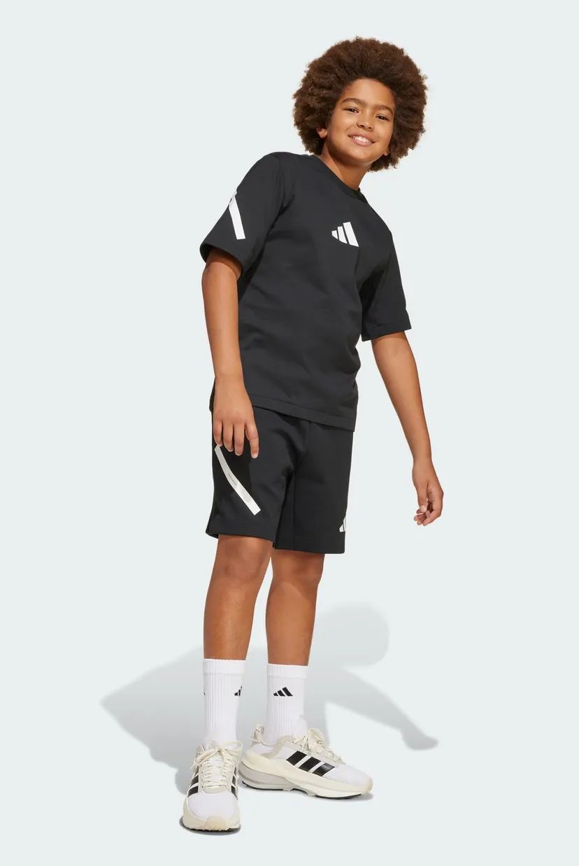 Дитячі чорні шорти adidas Z.N.E. Kids 3