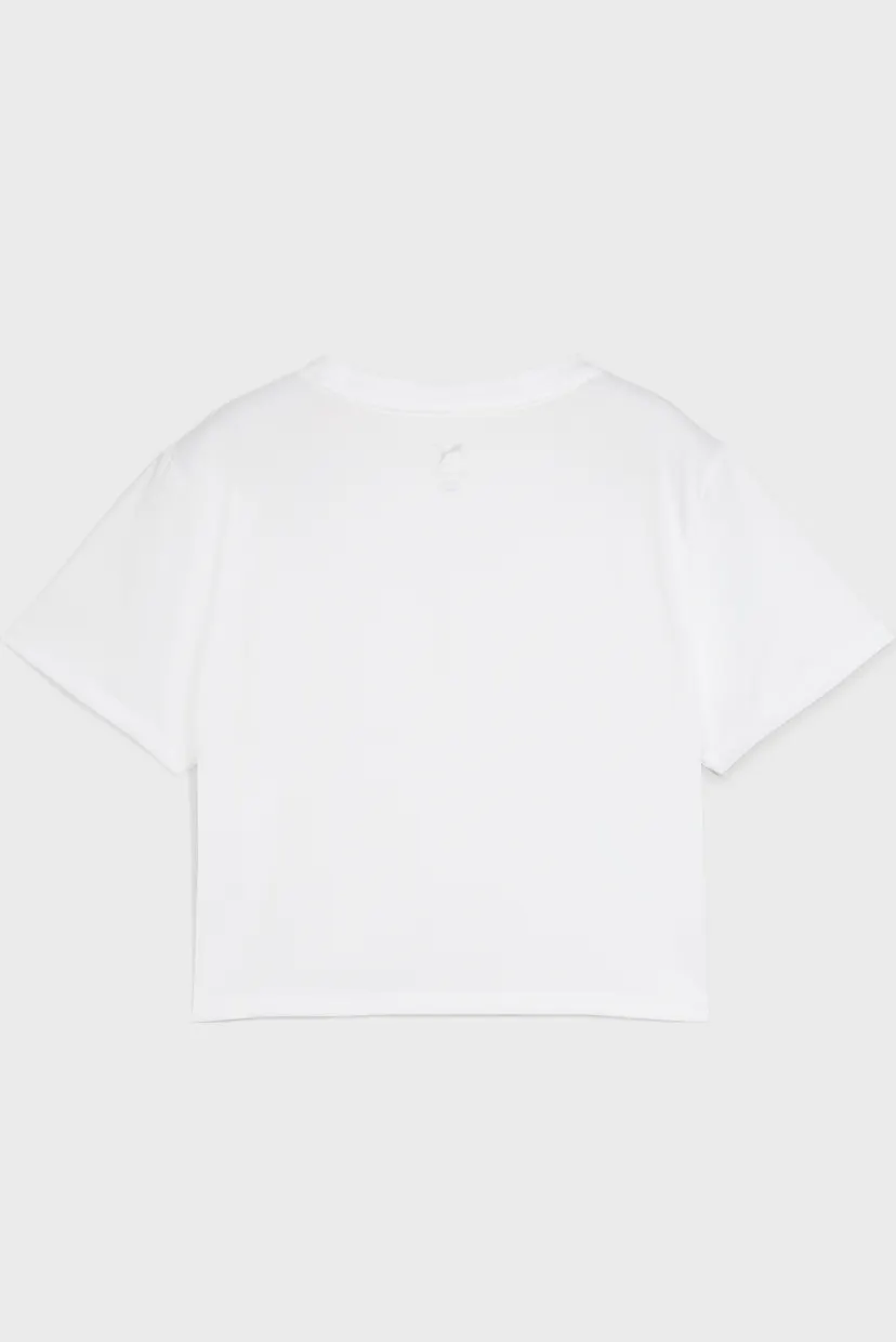 Женская белая футболка TAD ESSENTIALS Baby Tee Women 5
