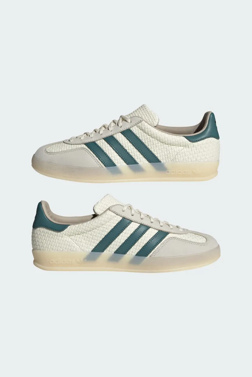 Чоловічі білі снікерси Gazelle Indoor 7