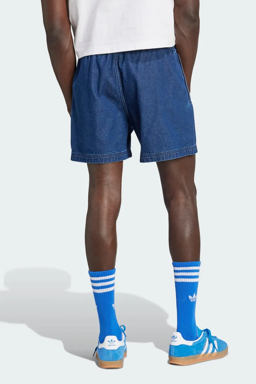 Чоловічі темно-сині джинсові шорти Varsity Regular adidas JX8169
