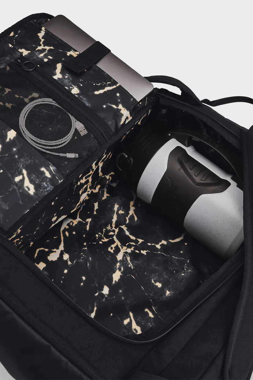Черный рюкзак UA Project Rock Duffle BP 5