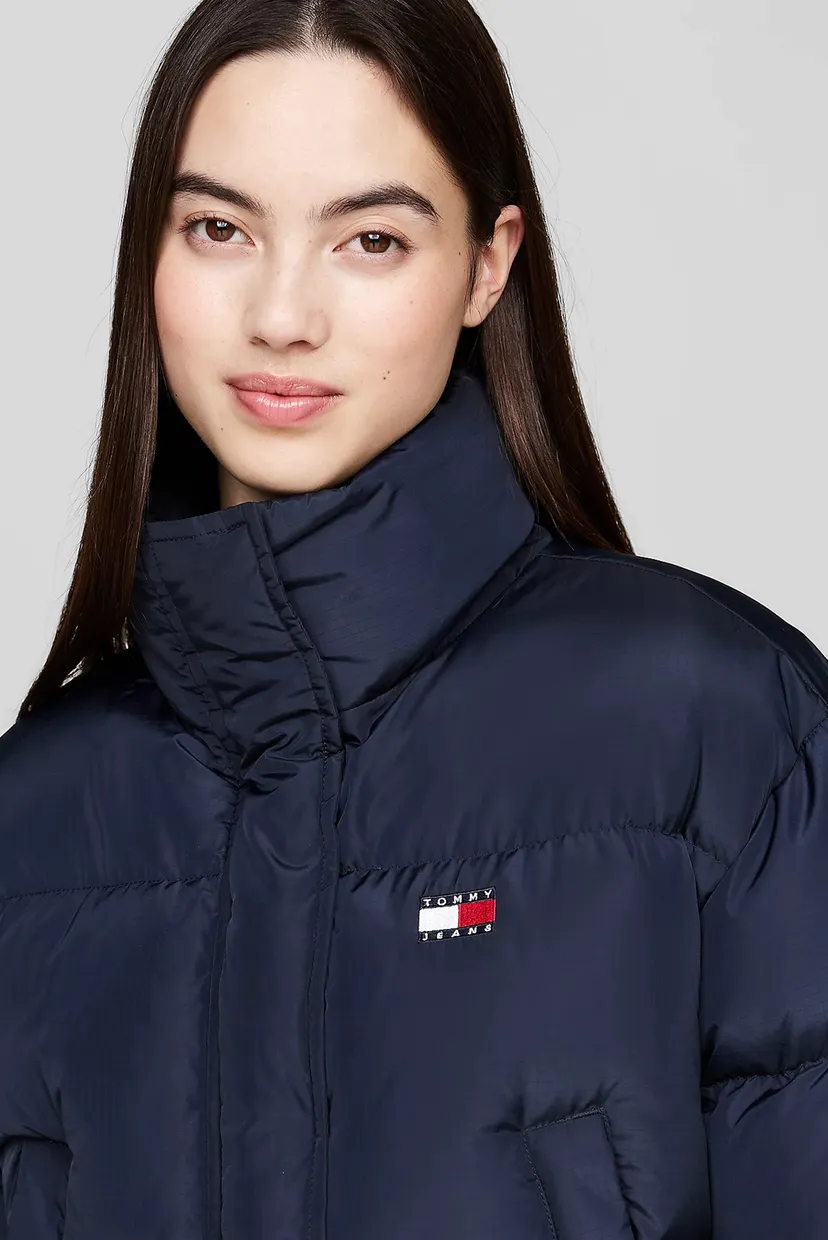 Жіночий темно-синій пуховик TJW BACK FLAG ALASKA EXT 4