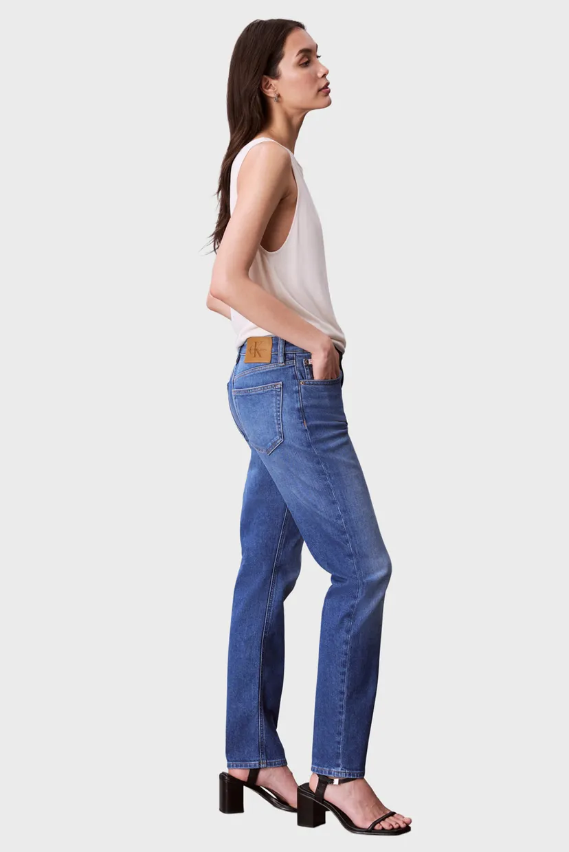 Жіночі сині джинси MID RISE SLIM 3