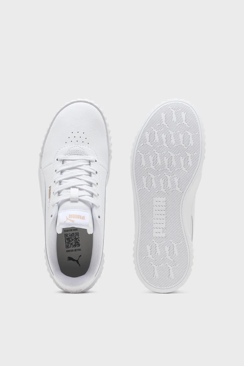 Женские белые кожаные сникерсы Carina 3.0 Sneakers Women 4