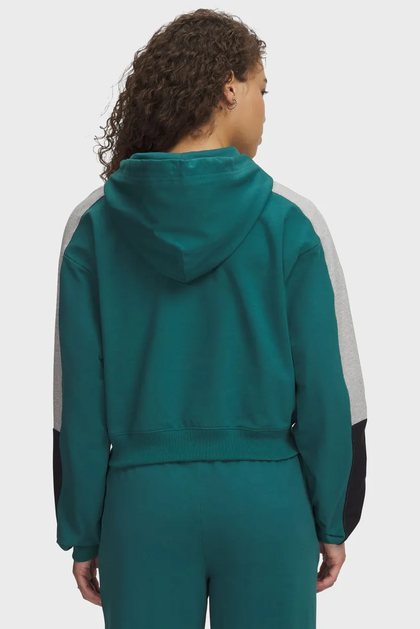 Женское зеленое худи Sport Terry Trend Hoodie 3