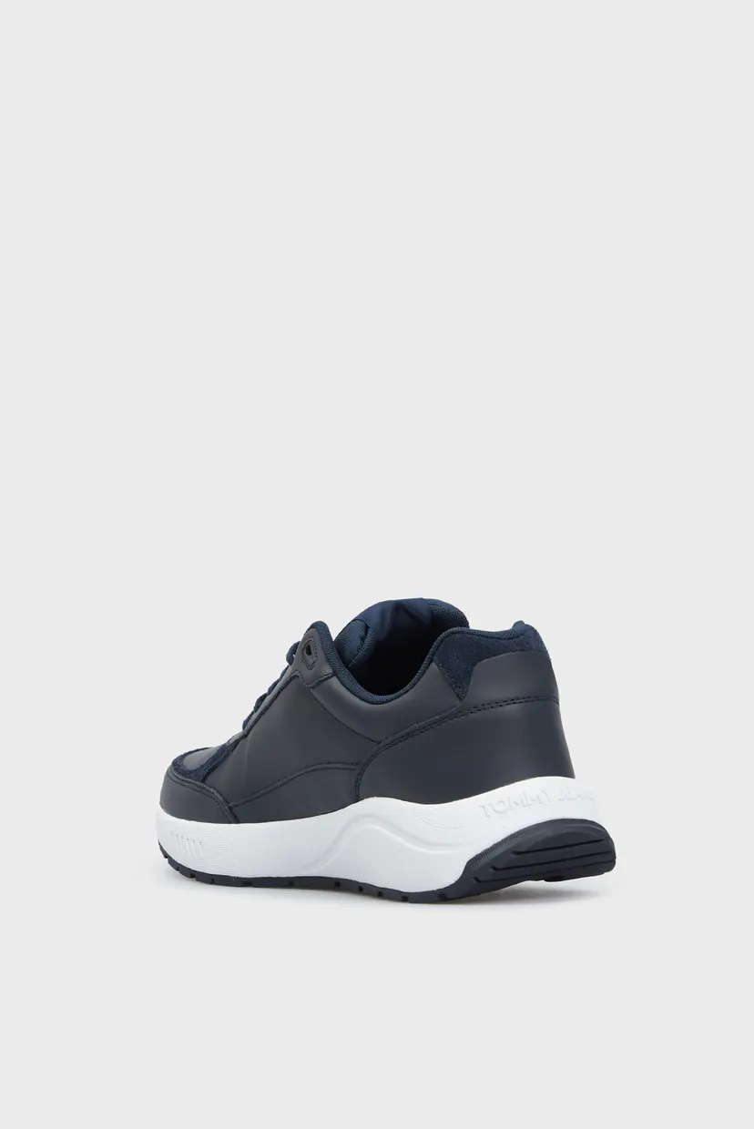 Мужские темно-синие кожаные кроссовки TJM RUNNER FULL LEATHER ESS 5