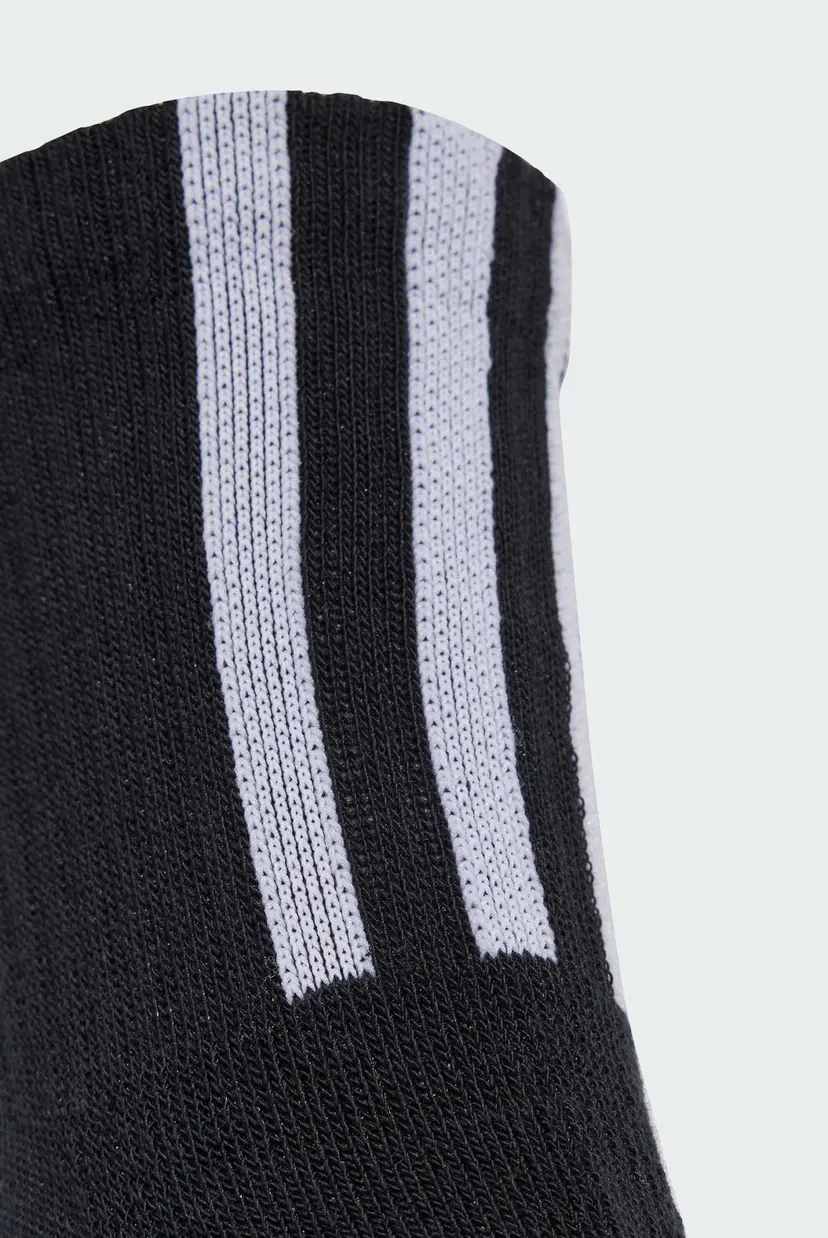 Чорні шкарпетки (3 пари) Quarter 3 Back Stripes 3