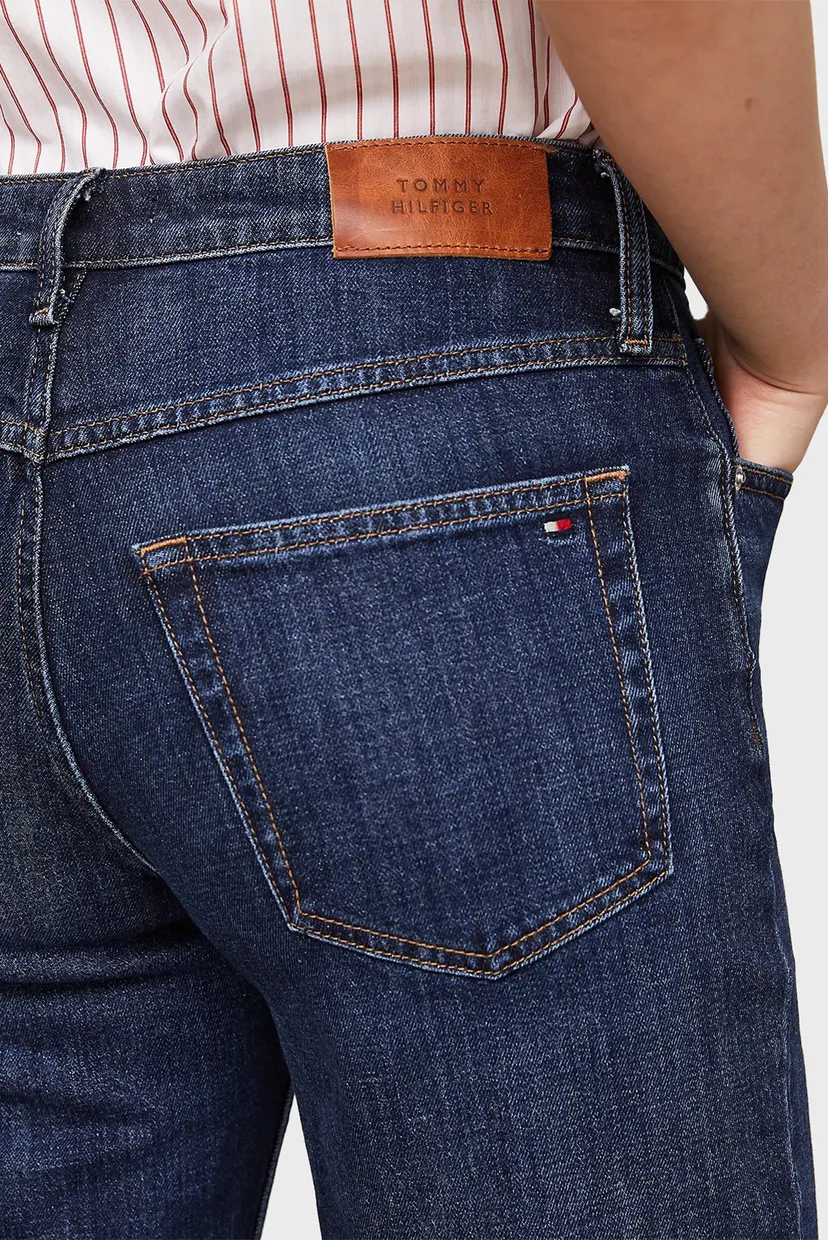 Жіночі темно-сині джинси CLASSIC STRAIGHT RW DARK BLUE 4