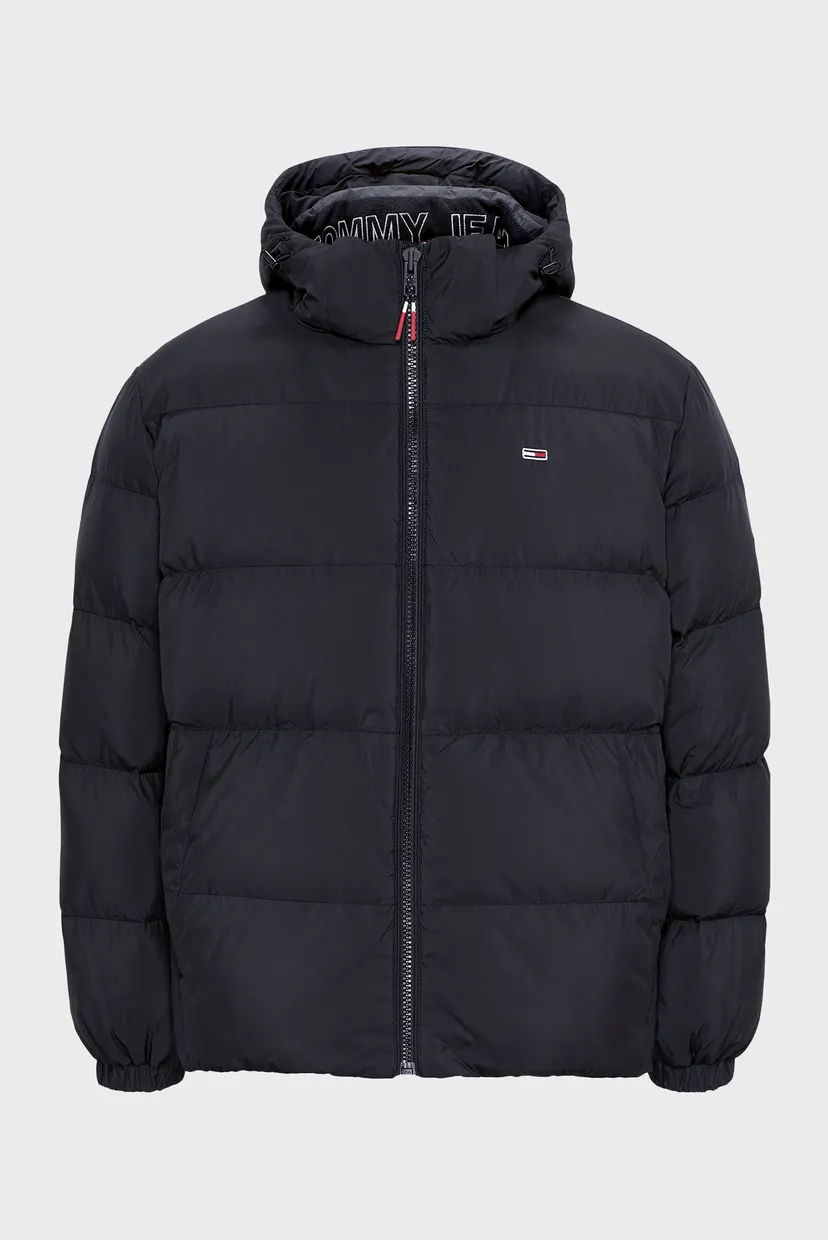 Чоловічий чорний пуховик TJM ESSENTIAL Tommy Jeans DM0DM15447 — MD-Fashion
