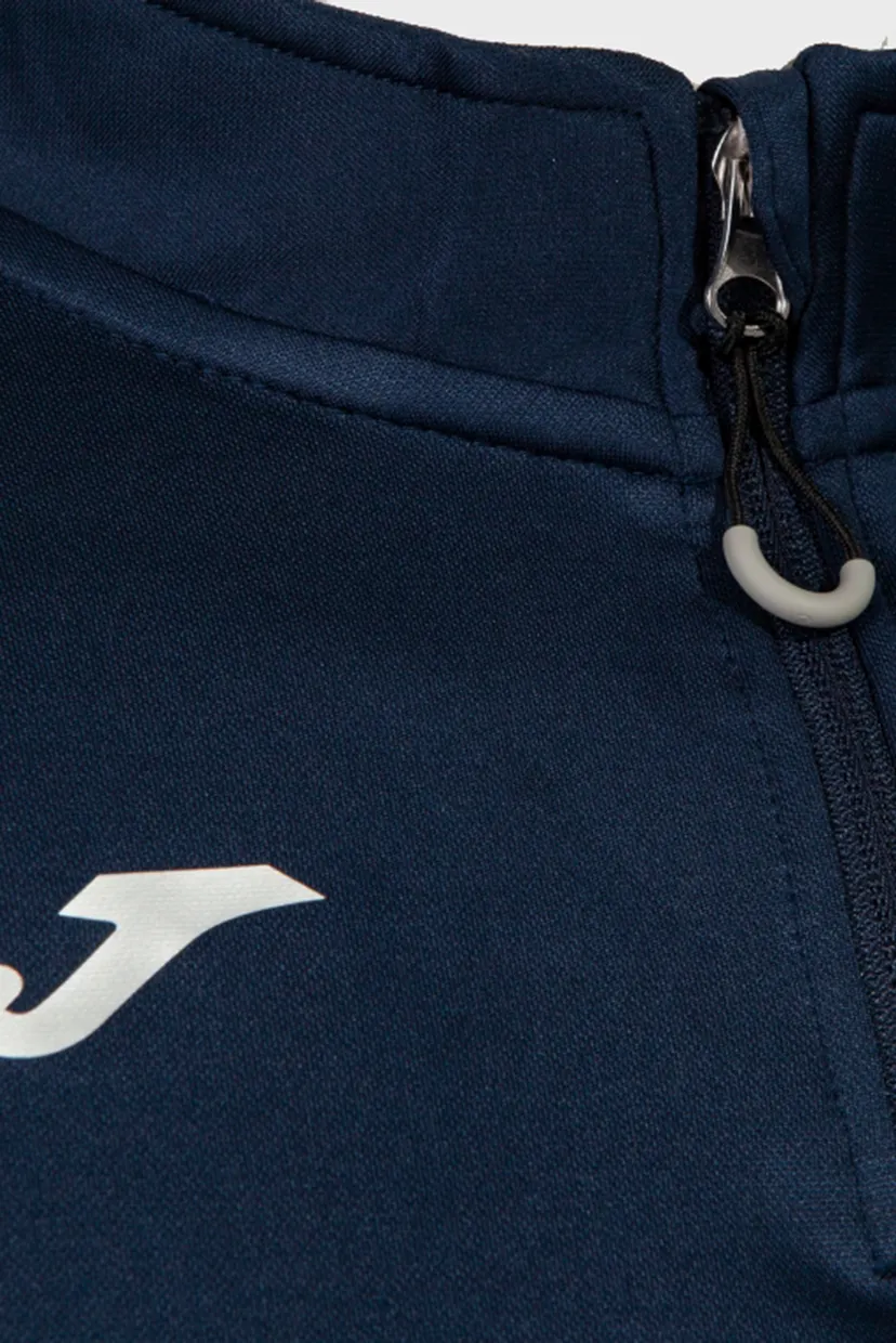 Женская темно-синяя спортивная кофта 4