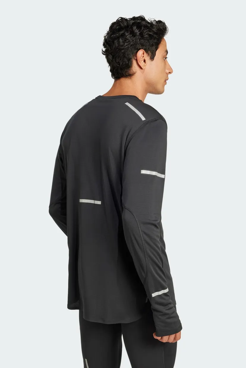Мужской черный лонгслив Ultimate Running Reflective 3