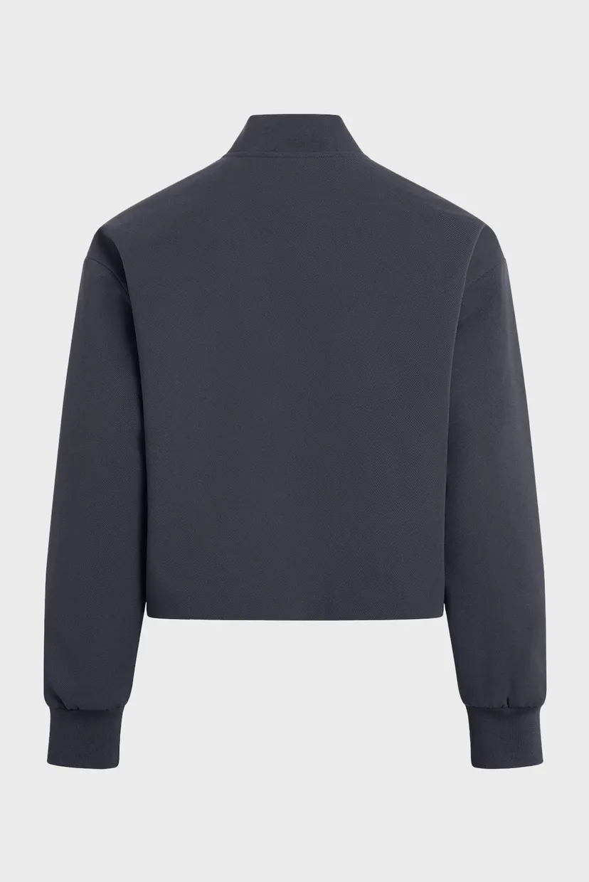 Жіночий синій бомбер SHORT BOMBER JACKET 7