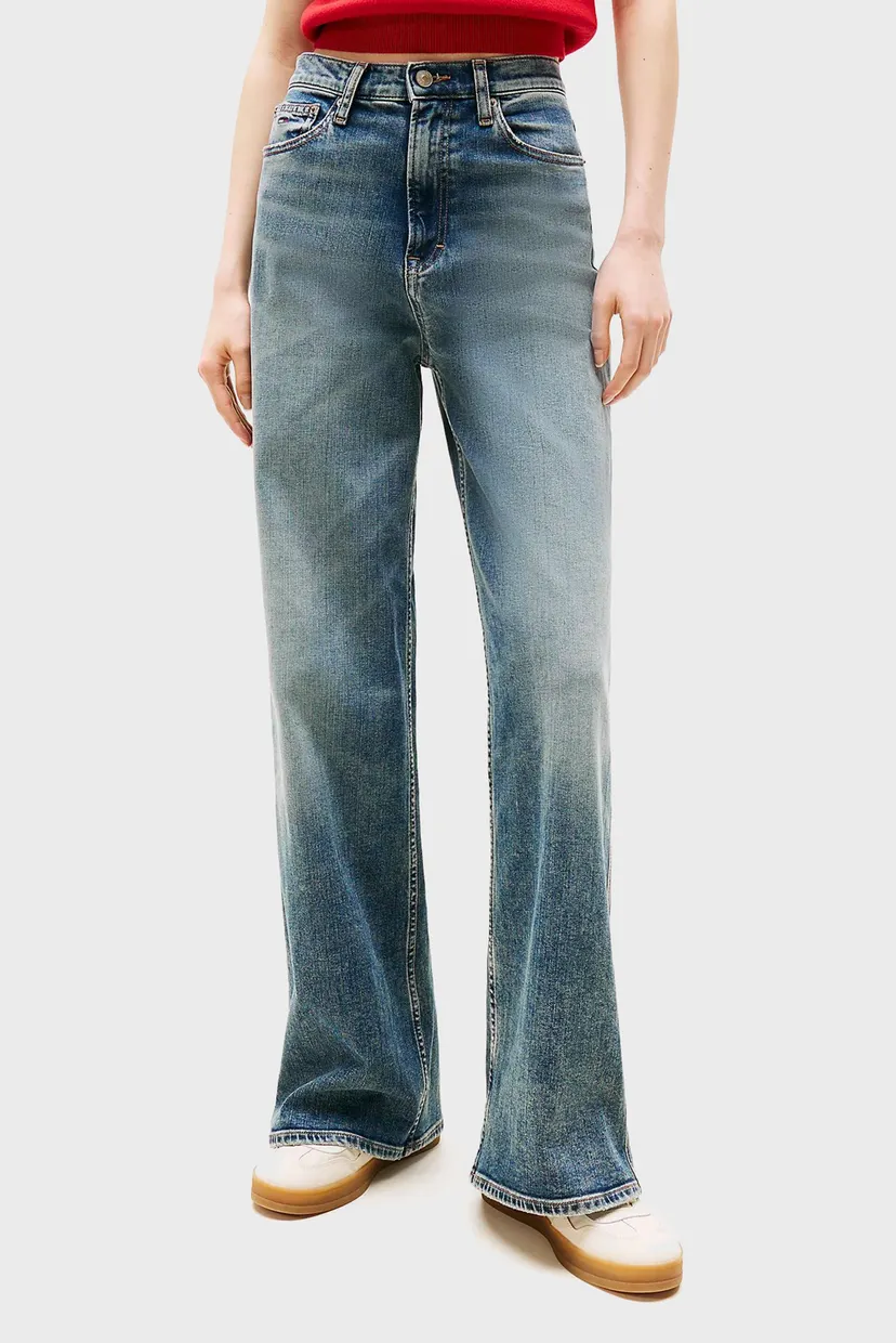 Женские синие джинсы CLAIRE HR WD BI5154 CO Tommy Jeans DW0DW21375