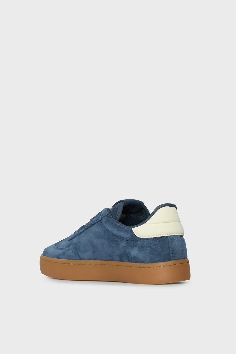 Чоловічі сині замшеві снікерси CLASSIC CUPSOLE 5