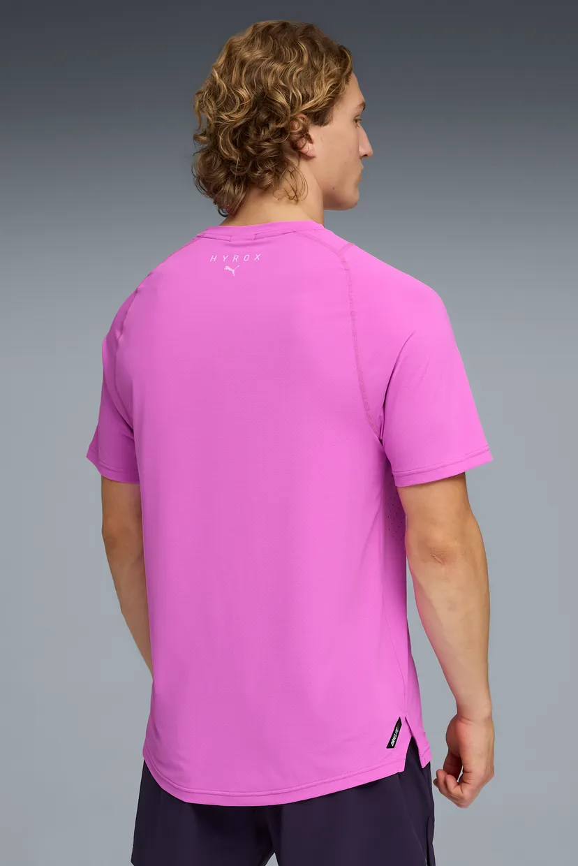 Чоловіча рожева футболка PUMA x HYROX DRYELITE Training Tee Men 3