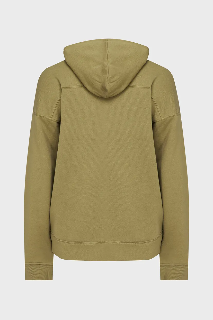 Чоловіче зелене худі Sports zip loose 6
