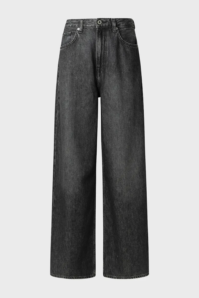 Жіночі чорні джинси WIDE LEG 7