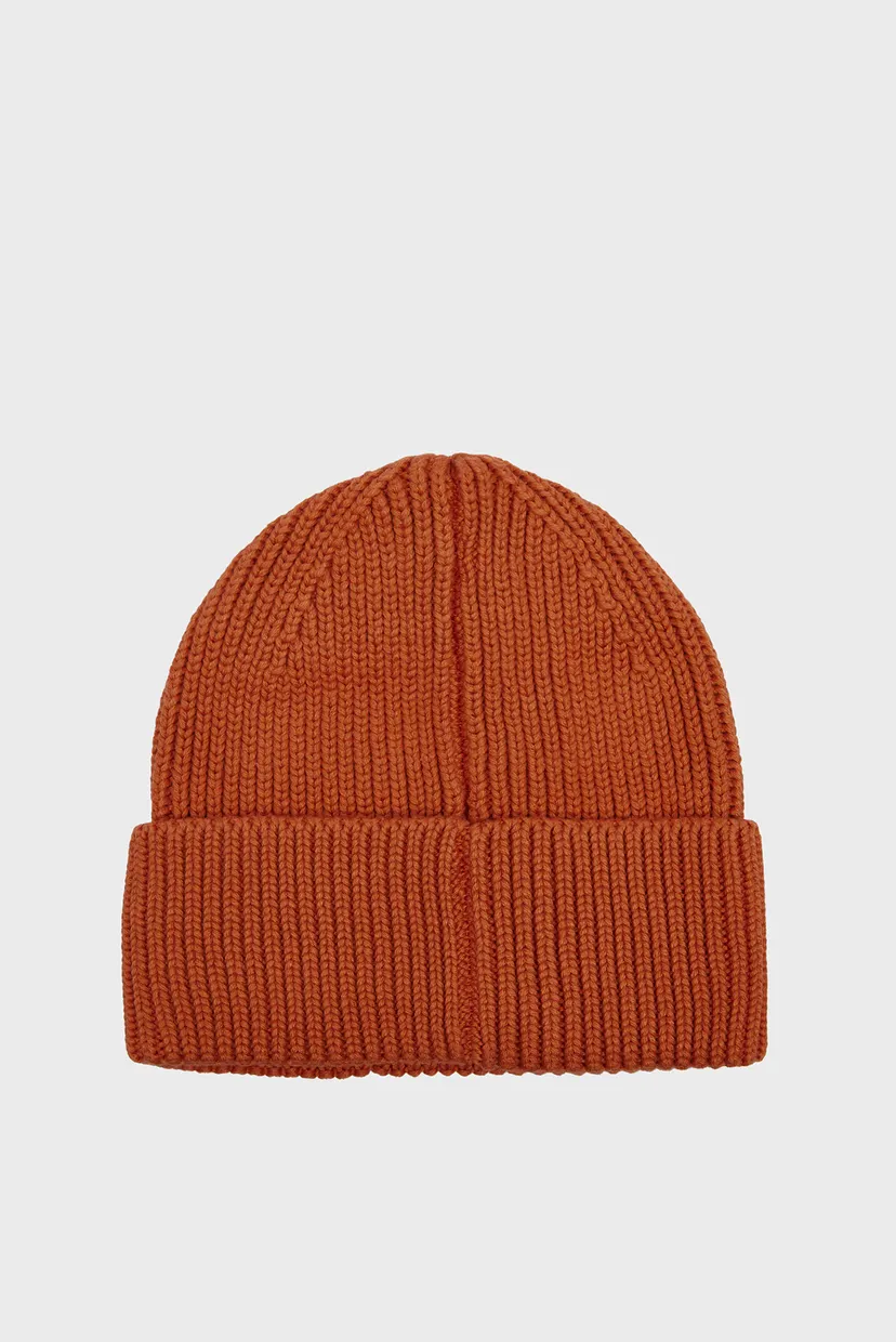Женская рыжая шапка RE-LOCK BEANIE W/EMB 3