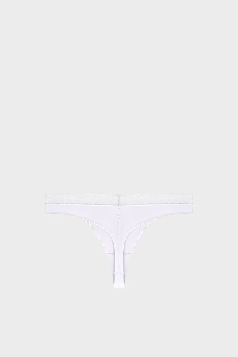 Жіночі бузкові трусики THONG 6