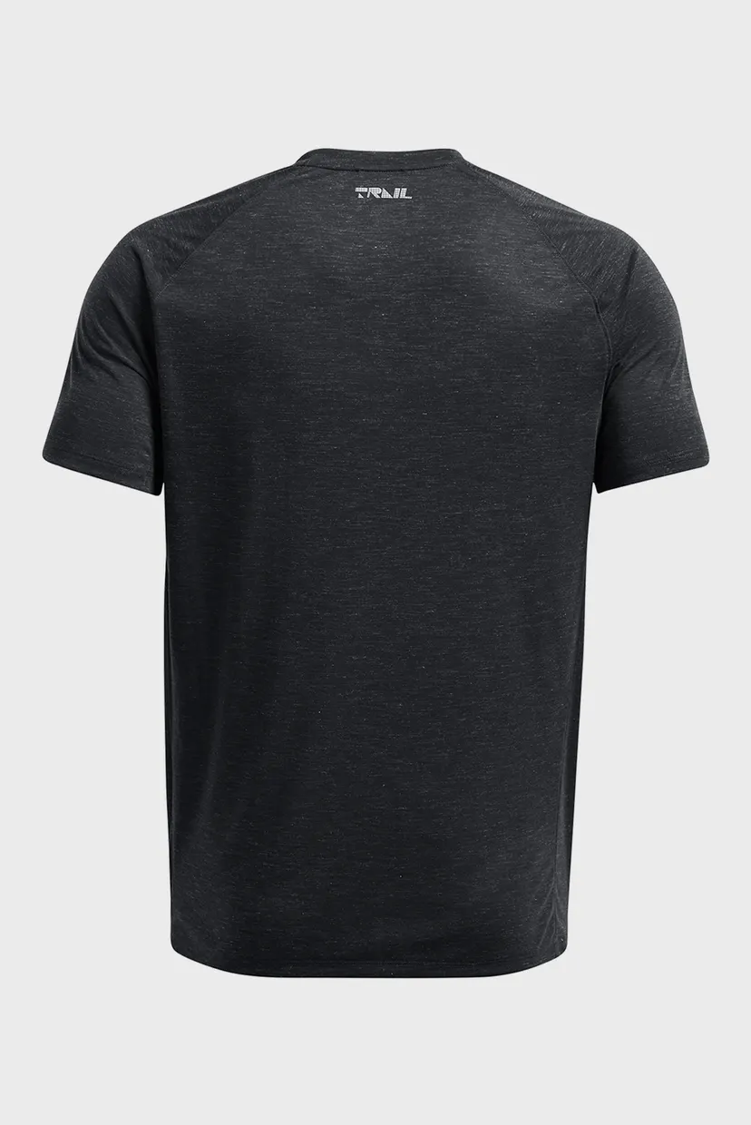 Чоловіча сіра футболка UA RUN TRAIL TEE 4
