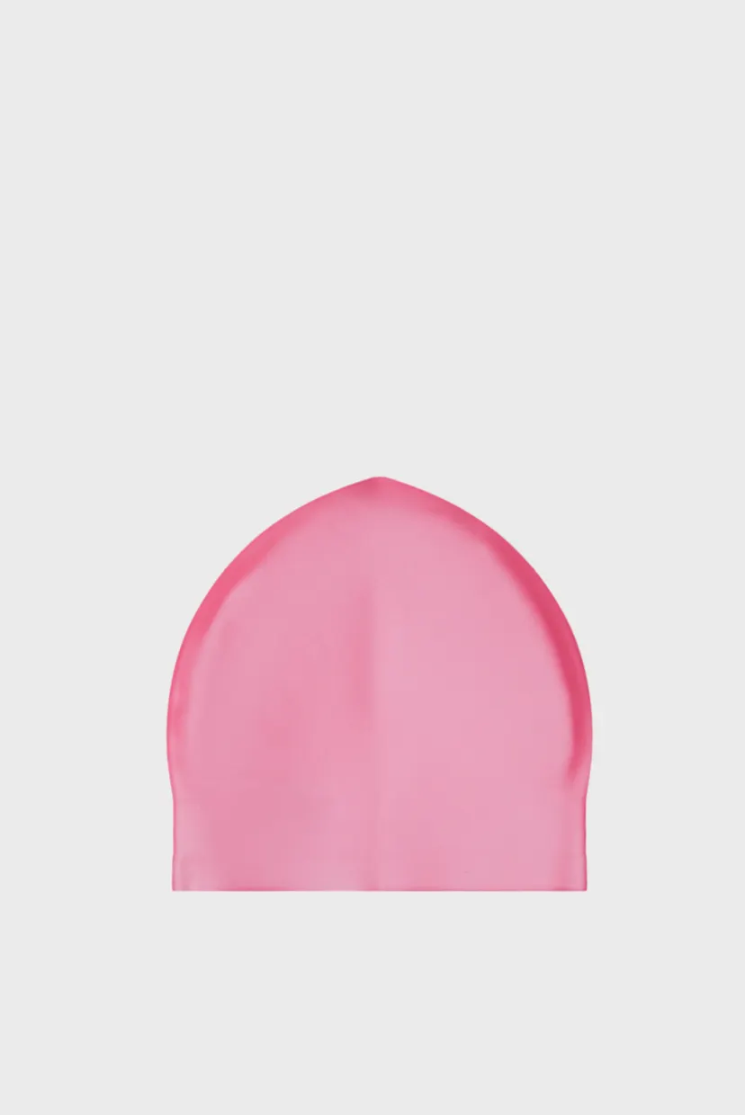 Рожева шапочка для плавання LOGO MOULDED CAP 3