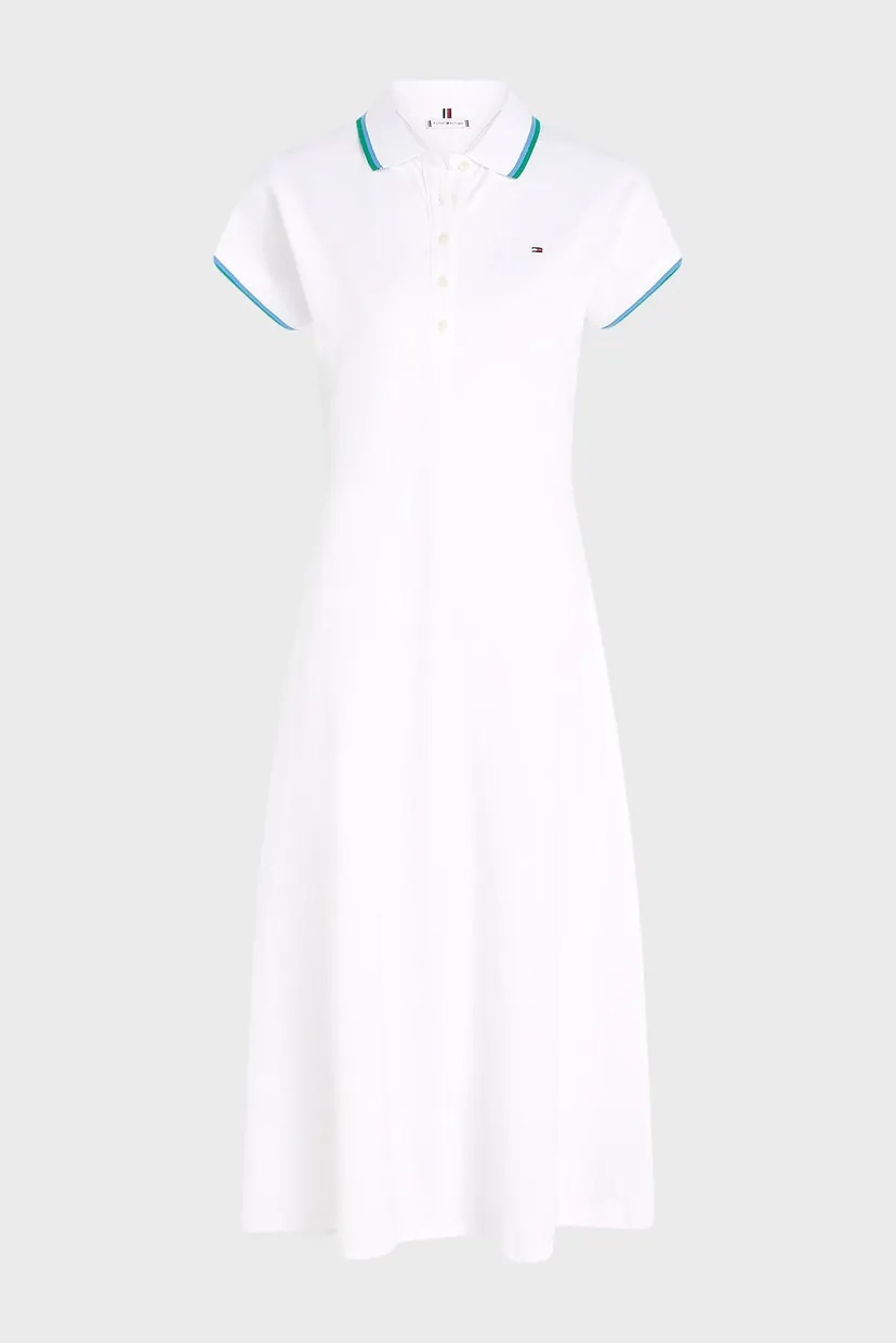 Жіноча біла сукня F&F STP SLV KNEE 5