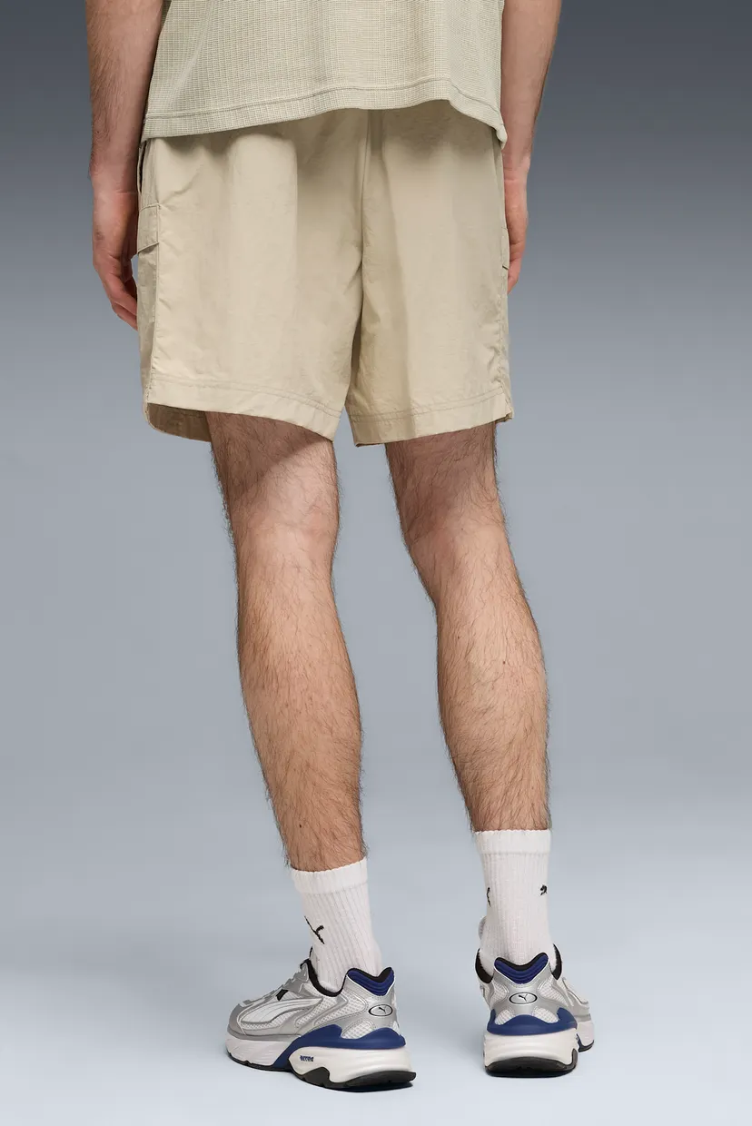 Мужские бежевые шорты WARDROBE ESS Relaxed Cargo Shorts 6