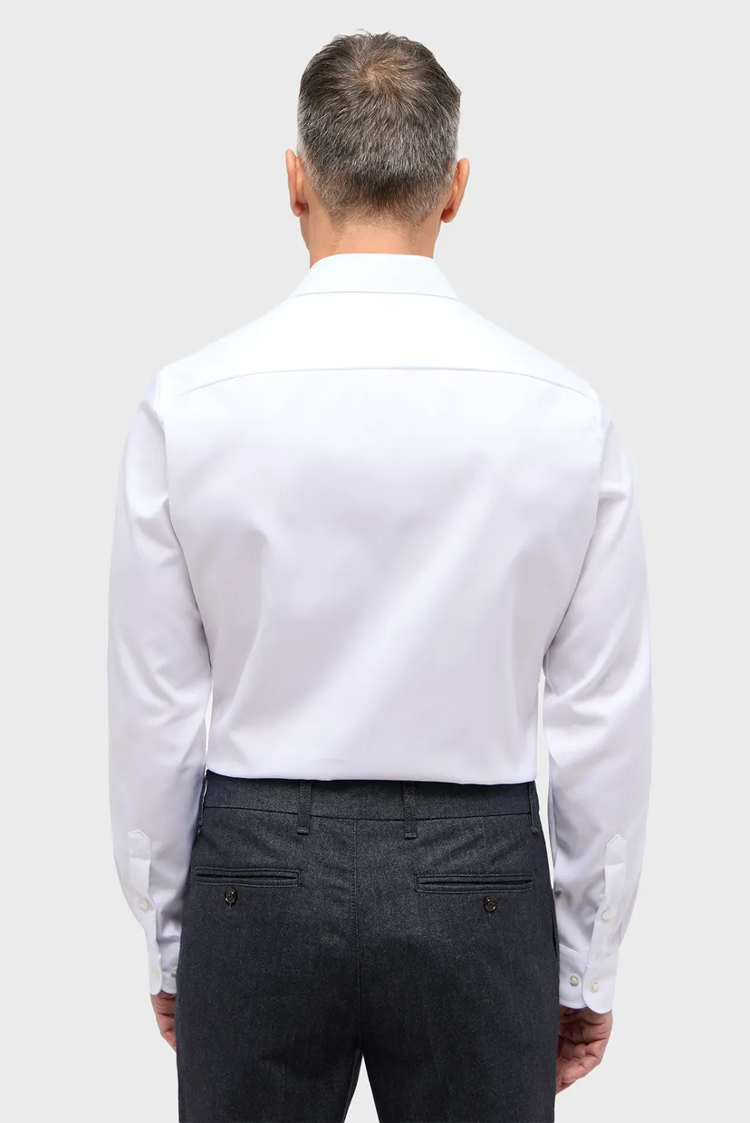 Чоловіча біла сорочка SLIM FIT 3
