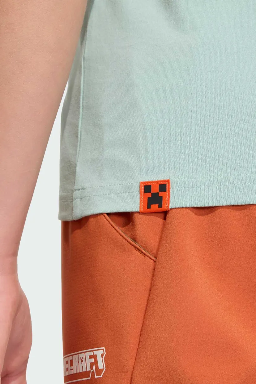Дитяча мʼятна футболка adidas Minecraft 8