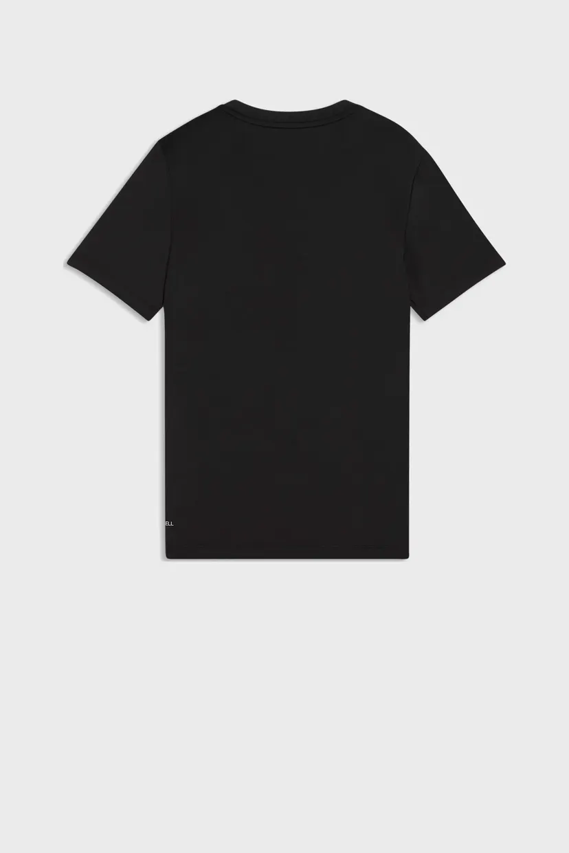 Дитяча чорна футболка Essentials Training Logo Graphic Tee Youth 5