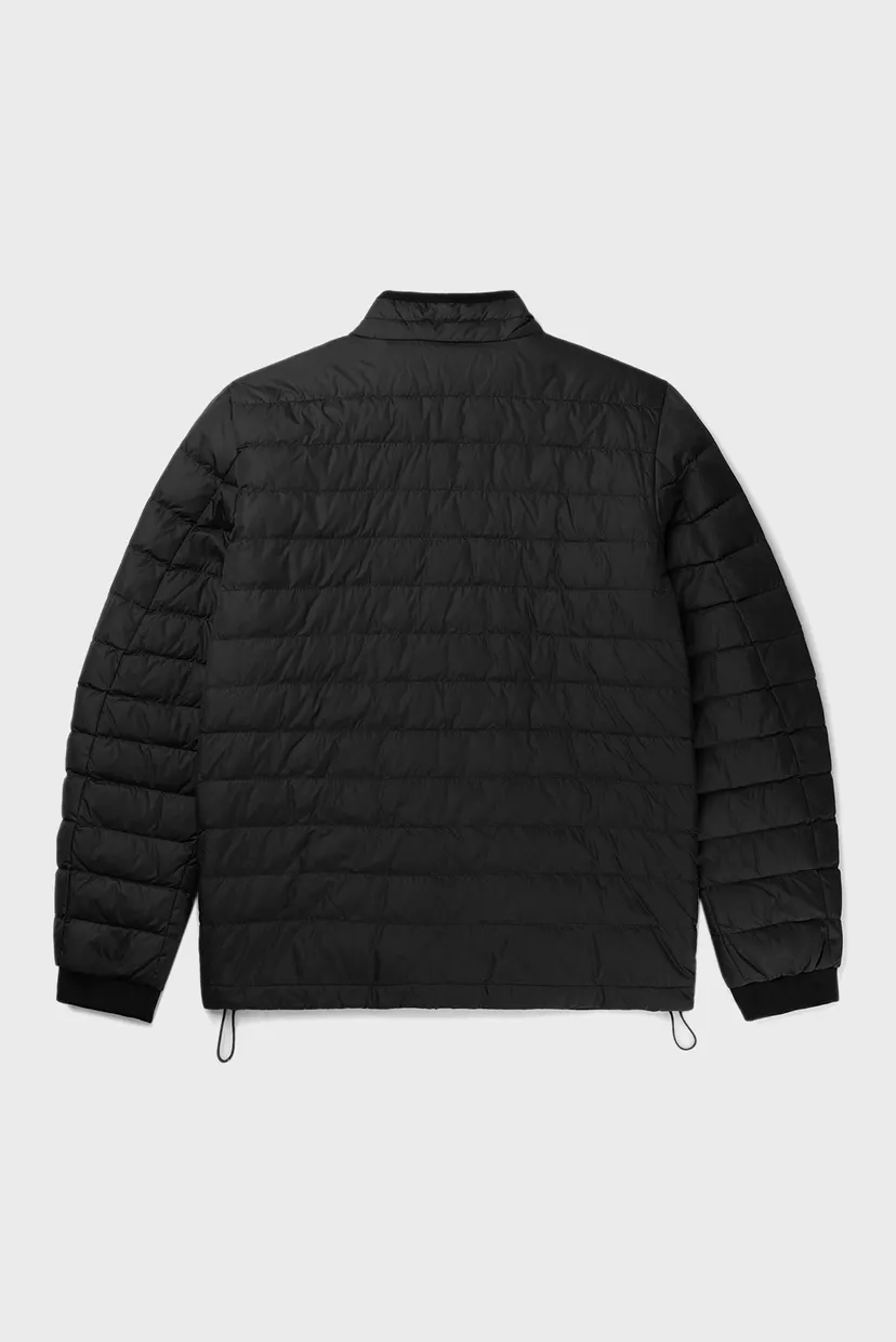Чоловічий чорний пуховик Lincoln Regular Puffer Jacket Jet 6