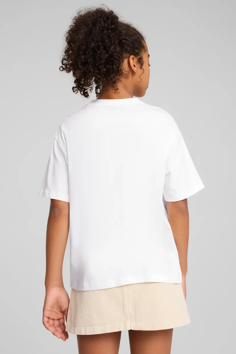 Дитяча біла футболка Essentials Boxy Tee Youth 3