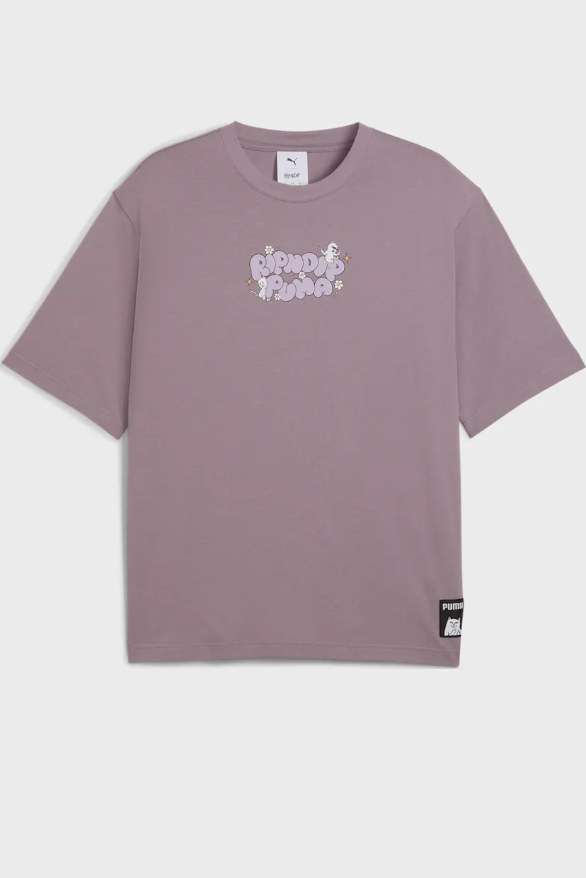 Чоловіча фіолетова футболка PUMA x RIPNDIP Boxy Tee Men 6