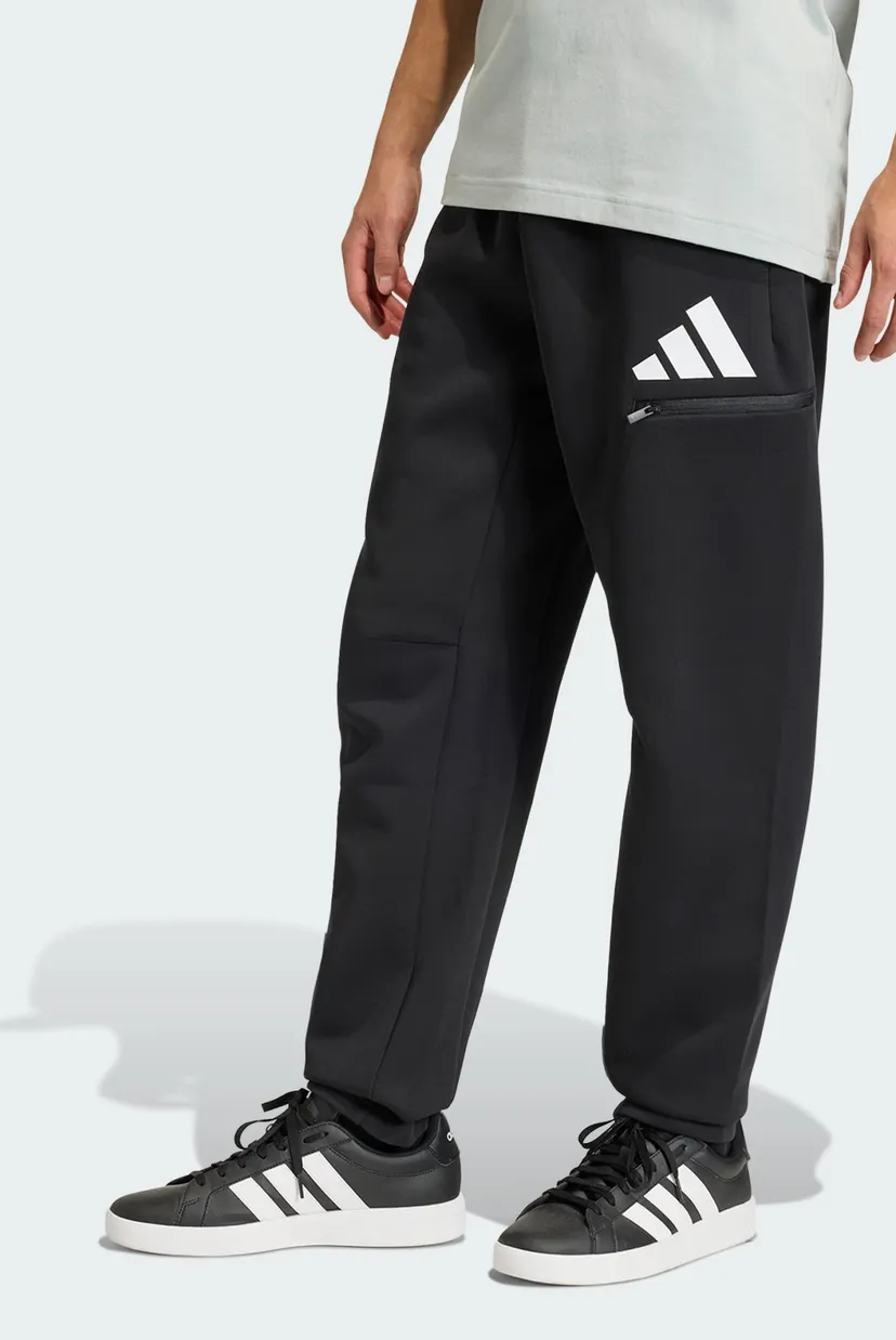 Мужские черные спортивные брюки FUTURE ICONS THREE BAR adidas