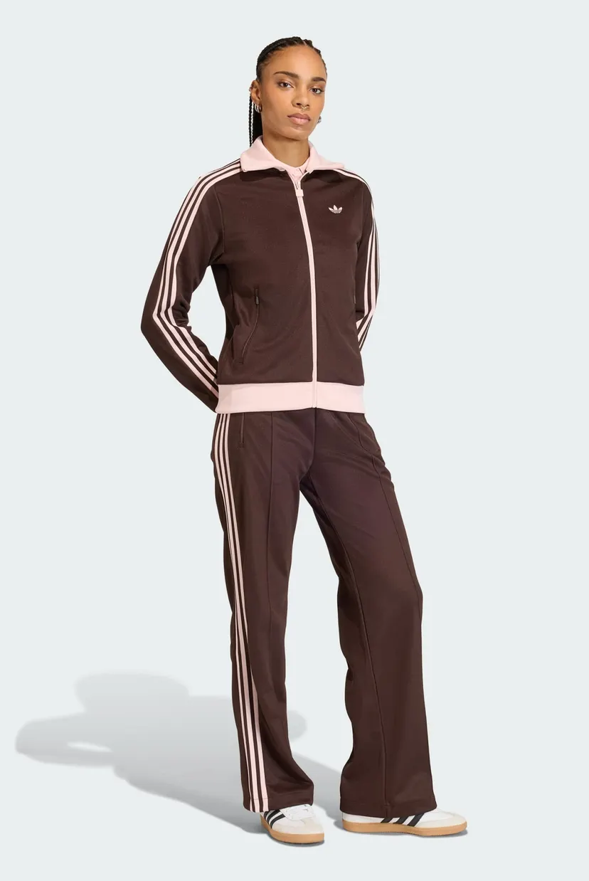 Жіноча коричнева спортивна кофта CLASSIC adidas KD3742 — MD-Fashion