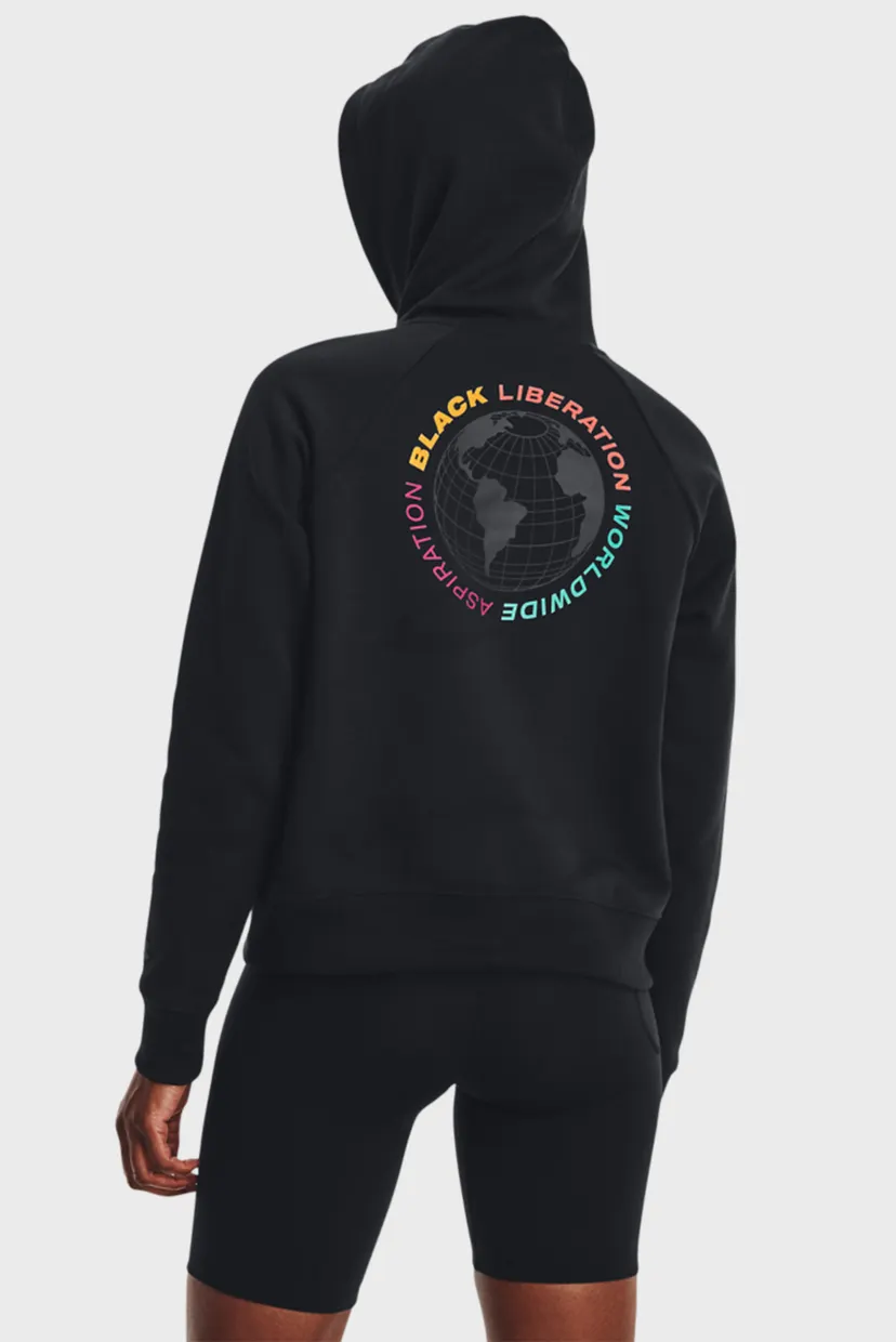 Жіноче чорне худі BHM Heavy Terry Hoodie 3
