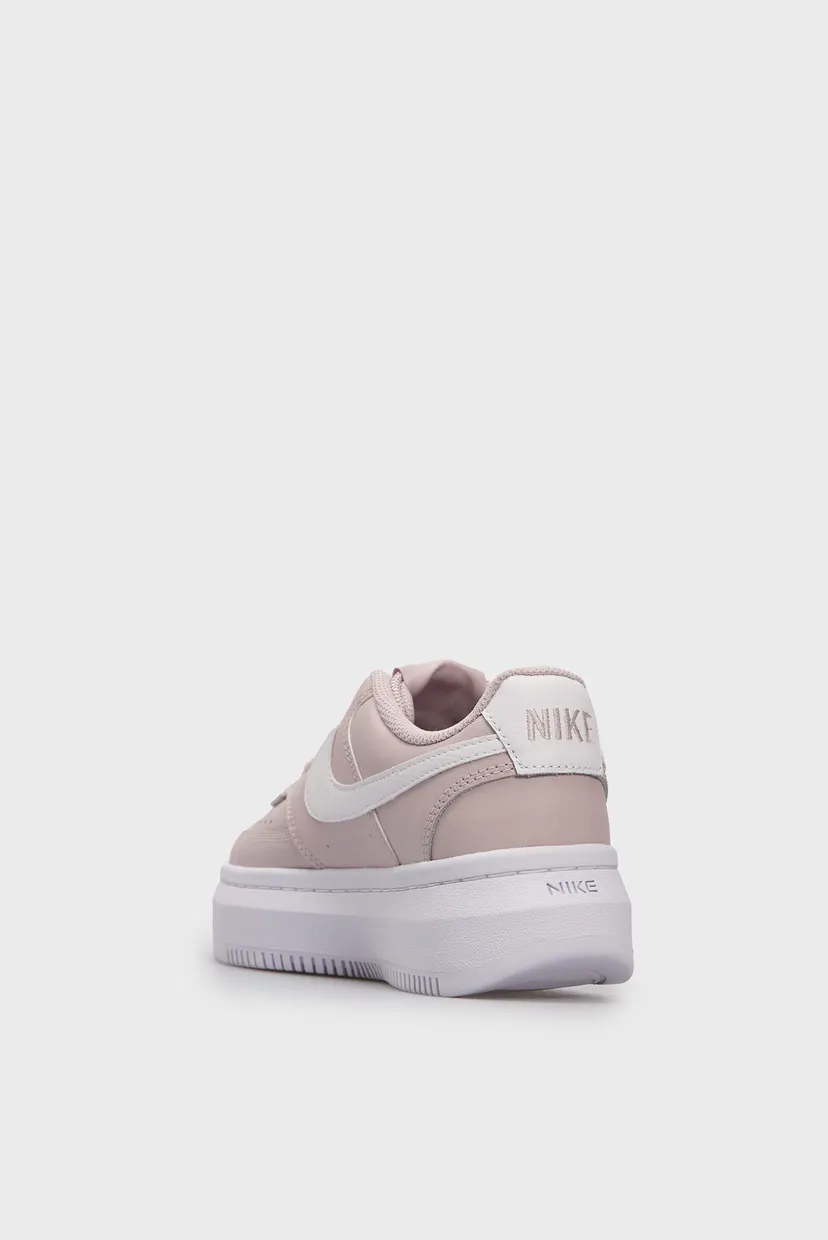 Женские пудровые кожаные сникерсы W NIKE COURT VISION ALTA LTR 5